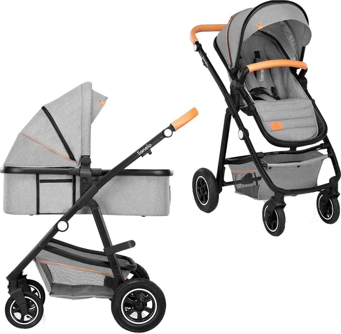 Коляска універсальна 2 в 1 Lionelo Amder Grey Stone