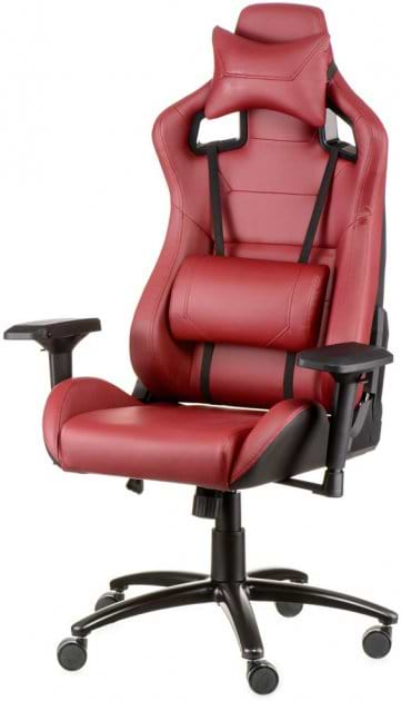 Фото - Уцінка - Крісло для геймерів Special4You ExtremeRace Black/Deep red (E2905)