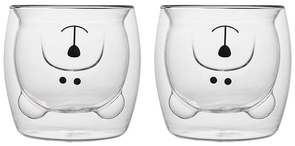 Фото - Набор стаканов с двойными стенками Ardesto Animals 250 мл 2 шт. (AR2625GA) Фото - Набор стаканов с двойными стенками Ardesto Animals 250 мл 2 шт. (AR2625GA)