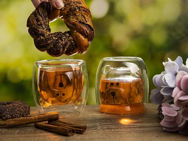 Фото - Набор стаканов с двойными стенками Ardesto Animals 250 мл 2 шт. (AR2625GA)