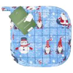 Прихватка Home Line Полупанама гномы голубой/джинс (178502) - Фото 1