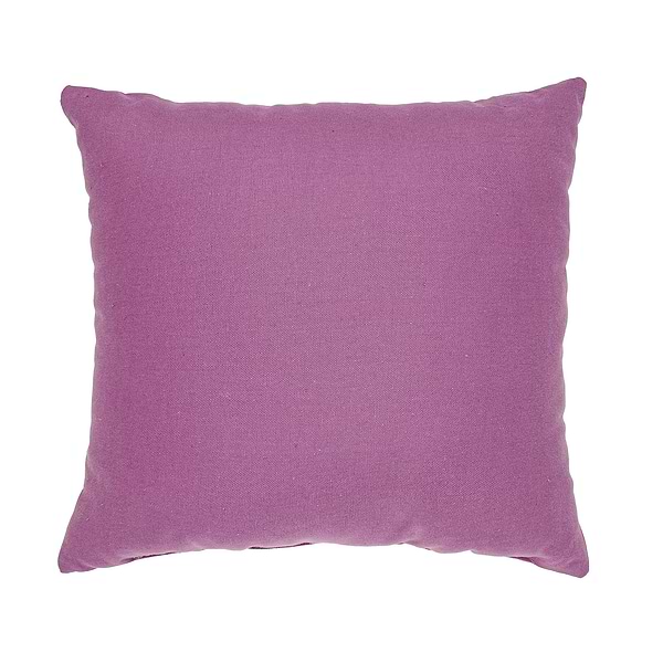 Фото - Подушка декоративна Home Line Полупанама ГАВ-ГАВ сіро-бузковий 40Х40 (178516)