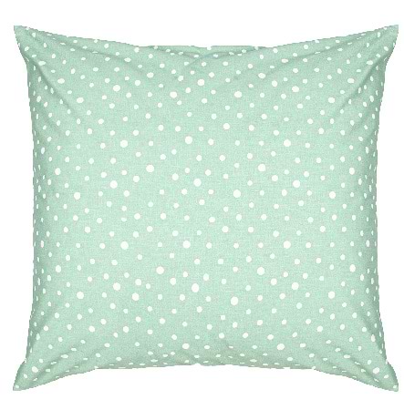 Наволочка Home Line Горох білий на зеленому 70х70см (178723)