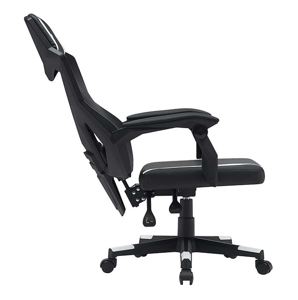 Фото - Кресло для геймеров Canyon Flow MCH01 Mesh Black White (CNE-MCH01W)