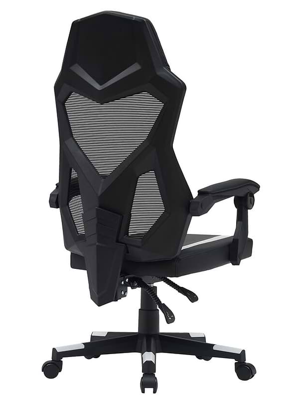 Фото - Кресло для геймеров Canyon Flow MCH01 Mesh Black White (CNE-MCH01W)
