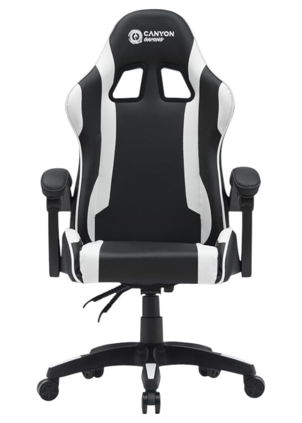 Крісло для геймерів Canyon Core SGCH2 Black White (CNE-SGCH2W)