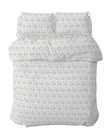 Комплект постельного белья Home Line Цветения трав голубой (179190)