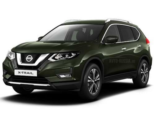 Фото - Коврик из экокожи в багажник авто EVAtech ECO для X-Trail (T32) Restyling Nissan 2017-2021 3 поколение SUV EU NS31791B1BBLB