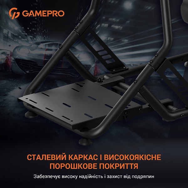 Фото - Игровое кресло кокпит GamePro RS115 Black