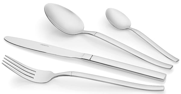 Фото - Набір столових приборів Ardesto Gemini Lucca 24 пр. (AR1924LCS)