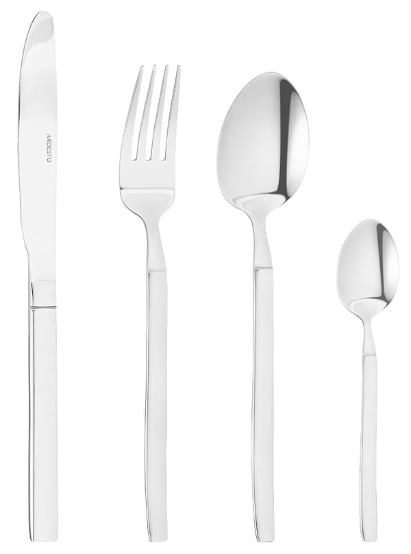 Фото - Набір столових приборів Ardesto Gemini Lucca 24 пр. (AR1924LCS)