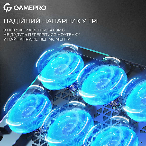 Фото - Підставка під ноутбук охолоджуюча GamePro CP795
