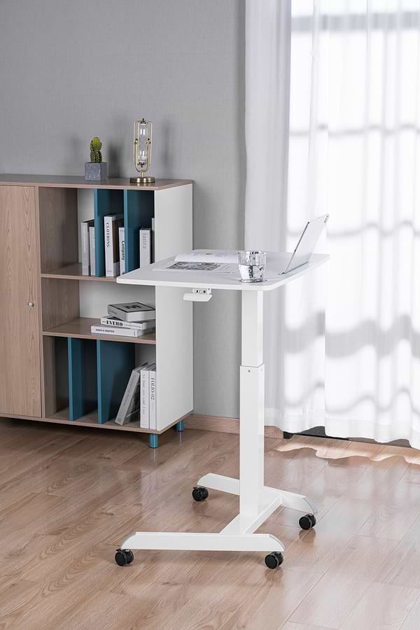 Фото - Уценка - Стол компьютерный OfficePro ODM380W White