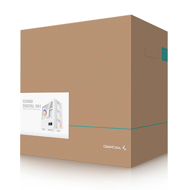 Фото - Корпус Deepcool CH560 Digital White (R-CH560-WHAPE4D-G-1) без БЖ