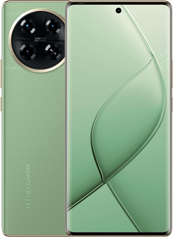 Фото - Смартфон Tecno Spark 20 PRO+ 8/256Gb Magic Skin Green (KJ7)