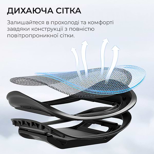 Фото - Кресло офисное Sihoo DORO C300 Pro Mesh Black with footrest (DORO-C300-PRO-M101-JT)