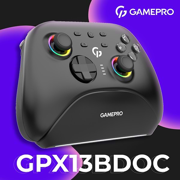 Фото - Геймпад GamePro GPX13BDOC BT Black