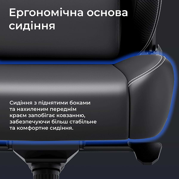 Фото - Крісло для геймерів Anda Seat Kaiser 4 V2 Size XL Black Fabric (AD12YDDC-XLL-20-B-CF-03)