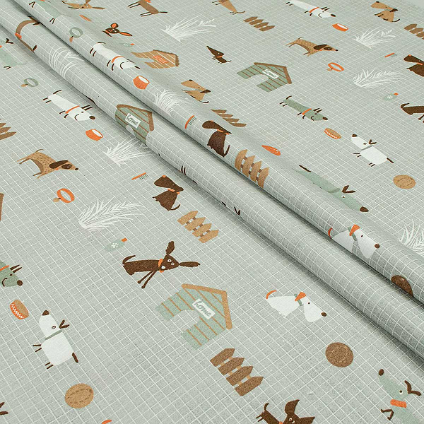 Фото - Комплект постельного белья Home Line Гав-Гав світло- сірий (179195)