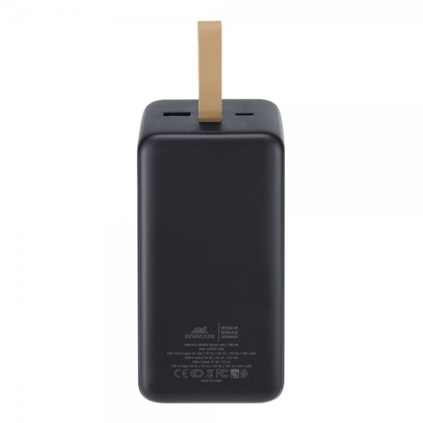 Фото - Батарея мобильная RIVACASE RIVAPOWER 40000 mA Black (VA1084)