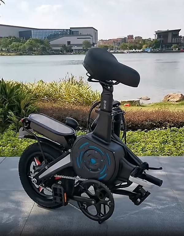 Фото - Уцінка - Електровелосипед Zhengbu D8 Matt Series Black