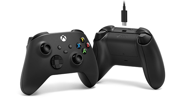 Фото - Геймпад Xbox Wireless Controller Carbon Black + USB