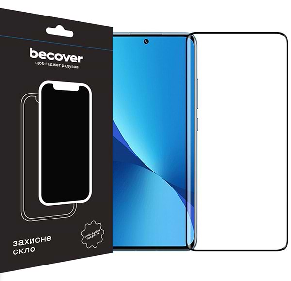 Фото - Захисне скло для смартфону BeCover Xiaomi Redmi 13 Black (711524)