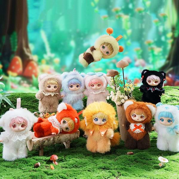 Фото - Коллекционная мягкая игрушка Pop Top Letsvan серии Ziyuli - ПАТИ ЗВЕРУШЕК в асcортименте (17Zl-0601)