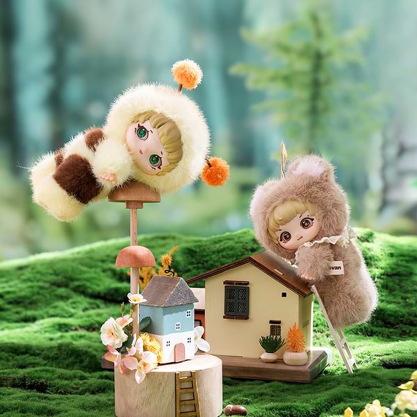 Фото - Коллекционная мягкая игрушка Pop Top Letsvan серии Ziyuli - ПАТИ ЗВЕРУШЕК в асcортименте (17Zl-0601)