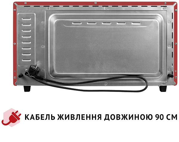 Фото - Піч електрична Perfelli TRIMO 48 RED