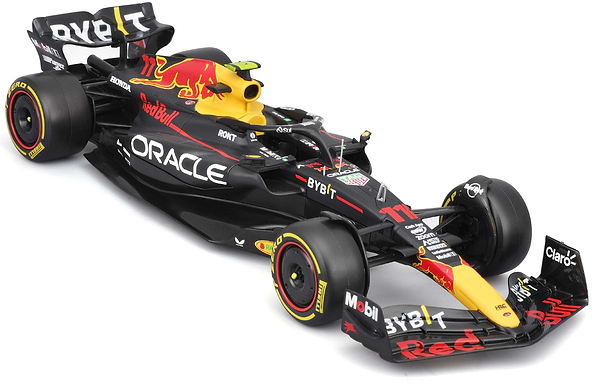 Фото - Коллекционный легковой транспорт Bburago RED BULL RACING RB19 в ассортименте (18-28036)