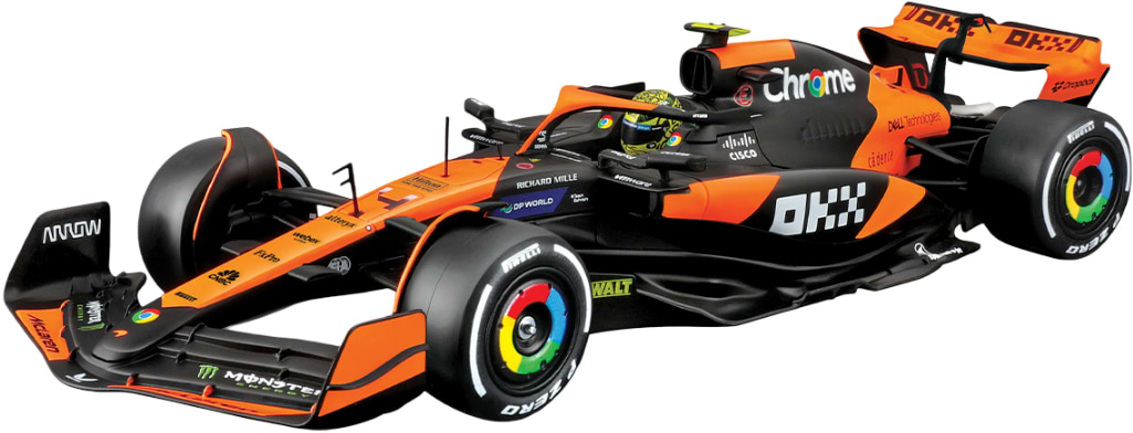 Колекційна машинка 1:24 Bburago конструктор - MCLAREN MCL38 1:24 (18-28511)