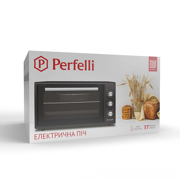Фото - Уценка - Печь электрическая Perfelli CLASSIC 37 GREY