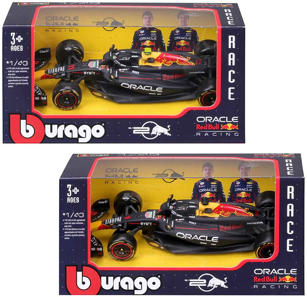Фото - Уцінка - Колекційна машинка 1:43 Bburago RED BULL RACING RB20 2024 1:43 (18-38097)