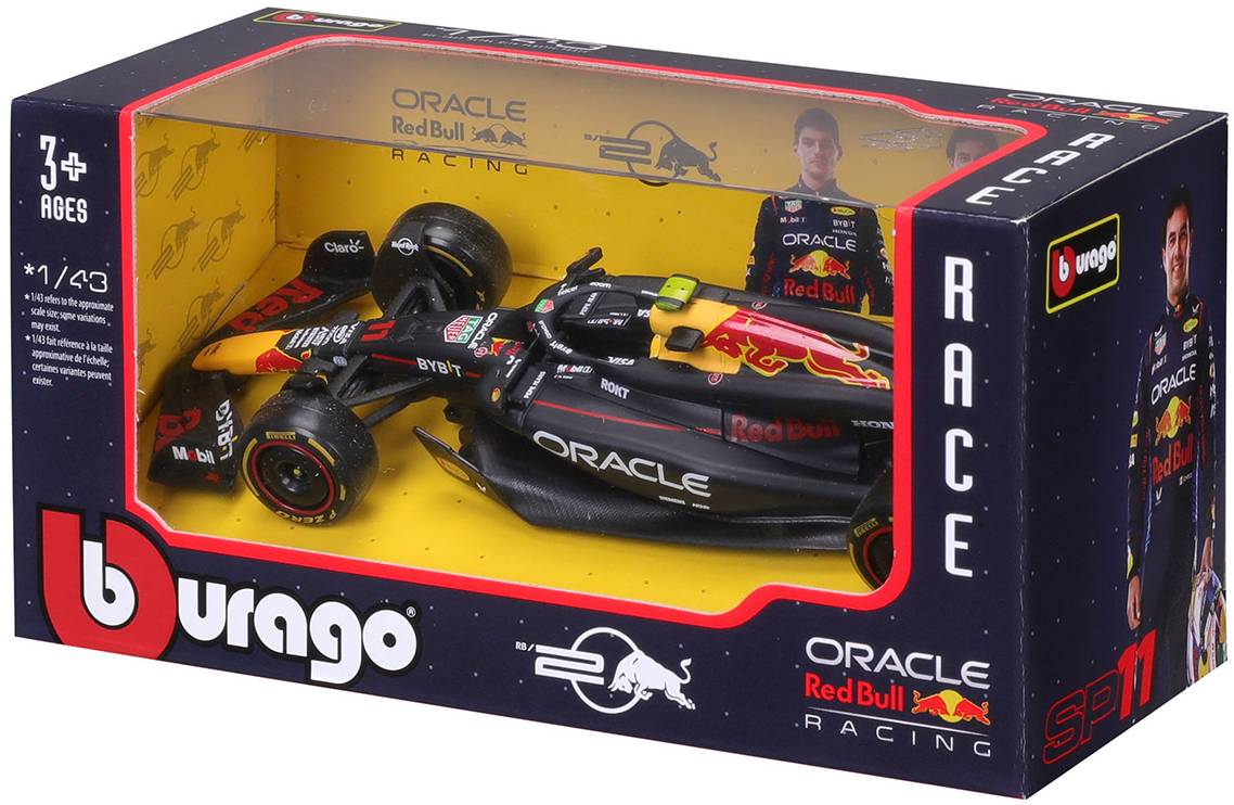Фото - Уцінка - Колекційна машинка 1:43 Bburago RED BULL RACING RB20 2024 1:43 (18-38097)