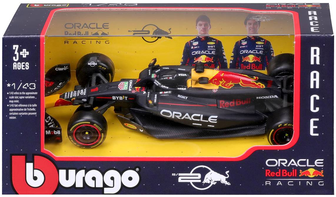 Фото - Уцінка - Колекційна машинка 1:43 Bburago RED BULL RACING RB20 2024 1:43 (18-38097)