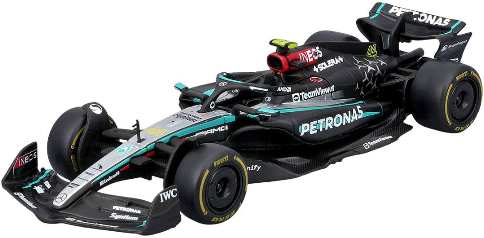 Колекційна машинка 1:43 Bburago MERCEDES-AMG F1 W15 PERFORMANCE 2024 1:43 (18-38208) - Фото 1