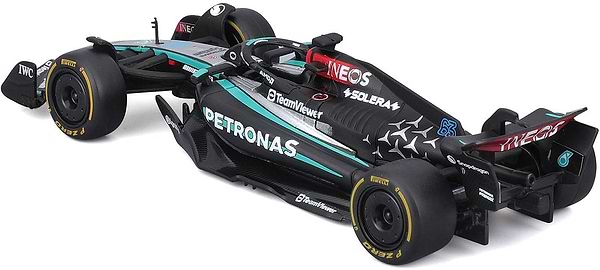 Фото - Коллекционная машинка 1:43 Bburago MERCEDES-AMG F1 W15 PERFORMANCE 2024 1:43 (18-38208) в ассортименте