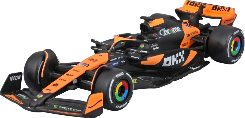 Коллекционная машинка 1:43 Bburago MCLAREN F1 MCL38 2024 в ассортименте (18-38214) - Фото 1