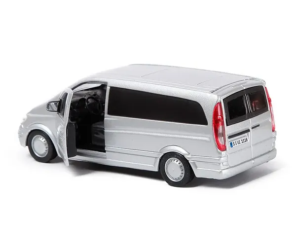 Фото - Коллекционная машинка 1:32 Bburago Mercedes-Benz Vito (серебристый, 1:32) (18-43028)
