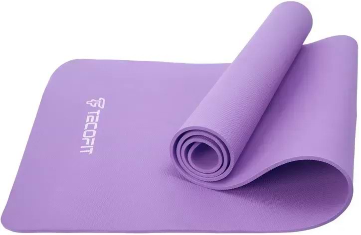 Килимок для йоги та фітнесу TECOFIT EVA 173x61x0.6 см Фіолетовий +чохол-сумка у подарунок (TOP240214836/4) - Фото 1