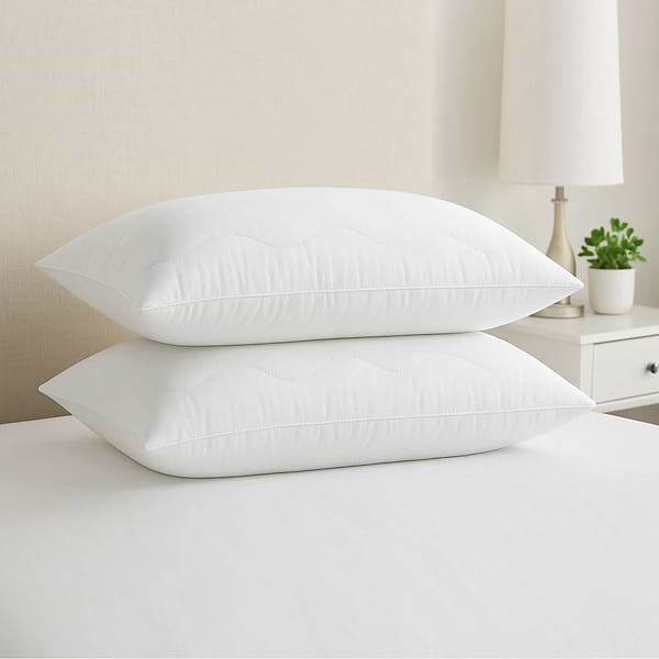 Фото - Подушка стандартная MirSon антиаллергенная №1801 белая Eco Fusion прямоугольная 50х70 см (2200012544761)