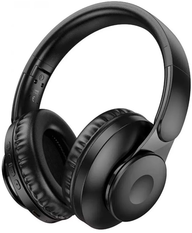 Навушники накладні бездротові HOCO W45 Enjoy BT headset Black (6942007601191) - Фото 1