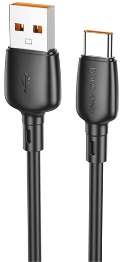 Фото - Кабель синхронизации данных BOROFONE BX93 100W Type-C Black (6941991103179)