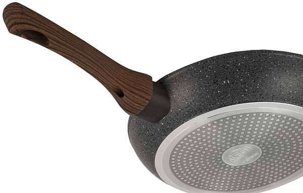 Фото - Сковорода універсальна Aureti Marble 20 см (AU-301-20)