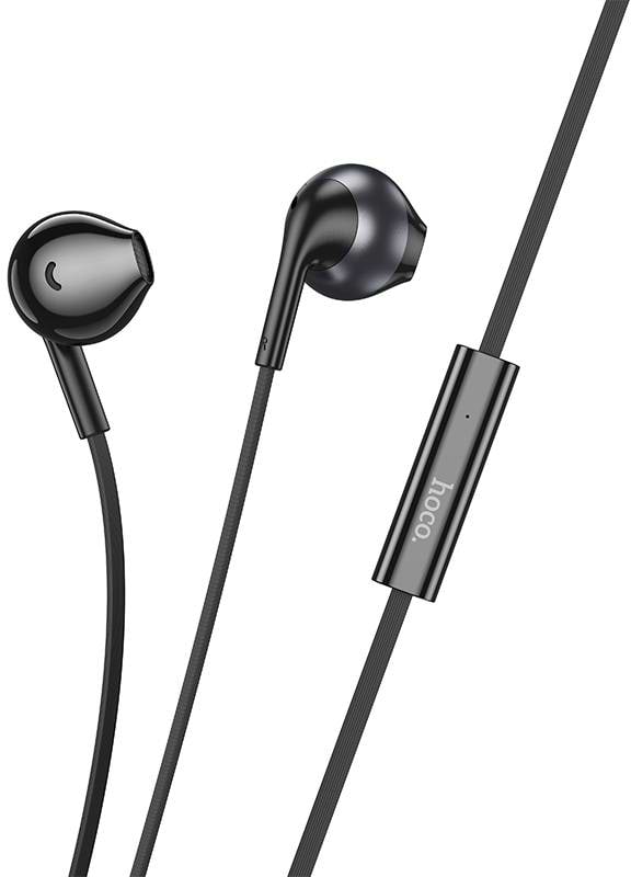 Навушники вкладиші дротові HOCO M115 Black (6942007640008)