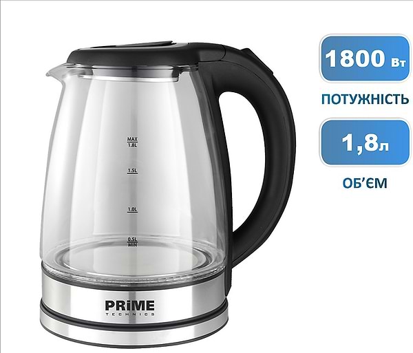Фото - Электрический чайник Prime Technics PKG 1808 B
