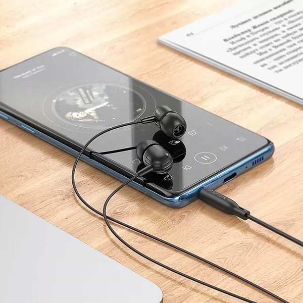 Фото - Навушники вкладиші дротові BOROFONE BM77 Ascending Black (6941991102950)