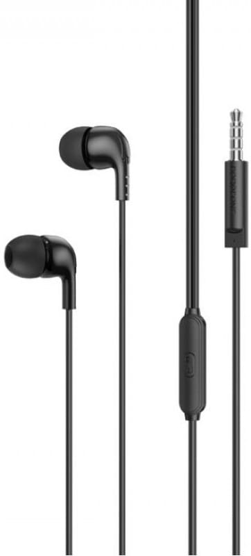 Навушники вкладиші дротові BOROFONE BM83 Craft Black (6941991101960) - Фото 1