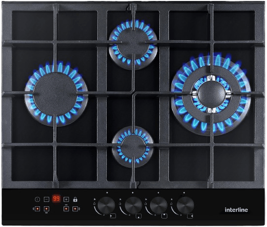Фото - Варильна поверхня газова Interline HGG 966 MLT BA